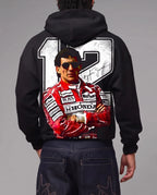 Senna hoodie, back print