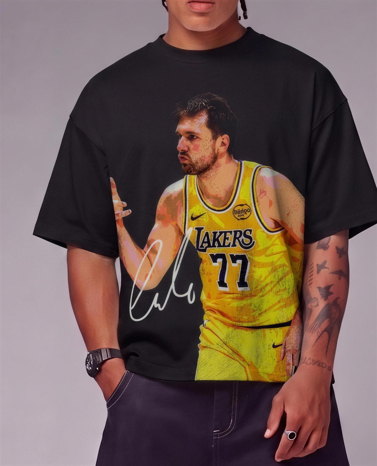 DONCIC front print close-up