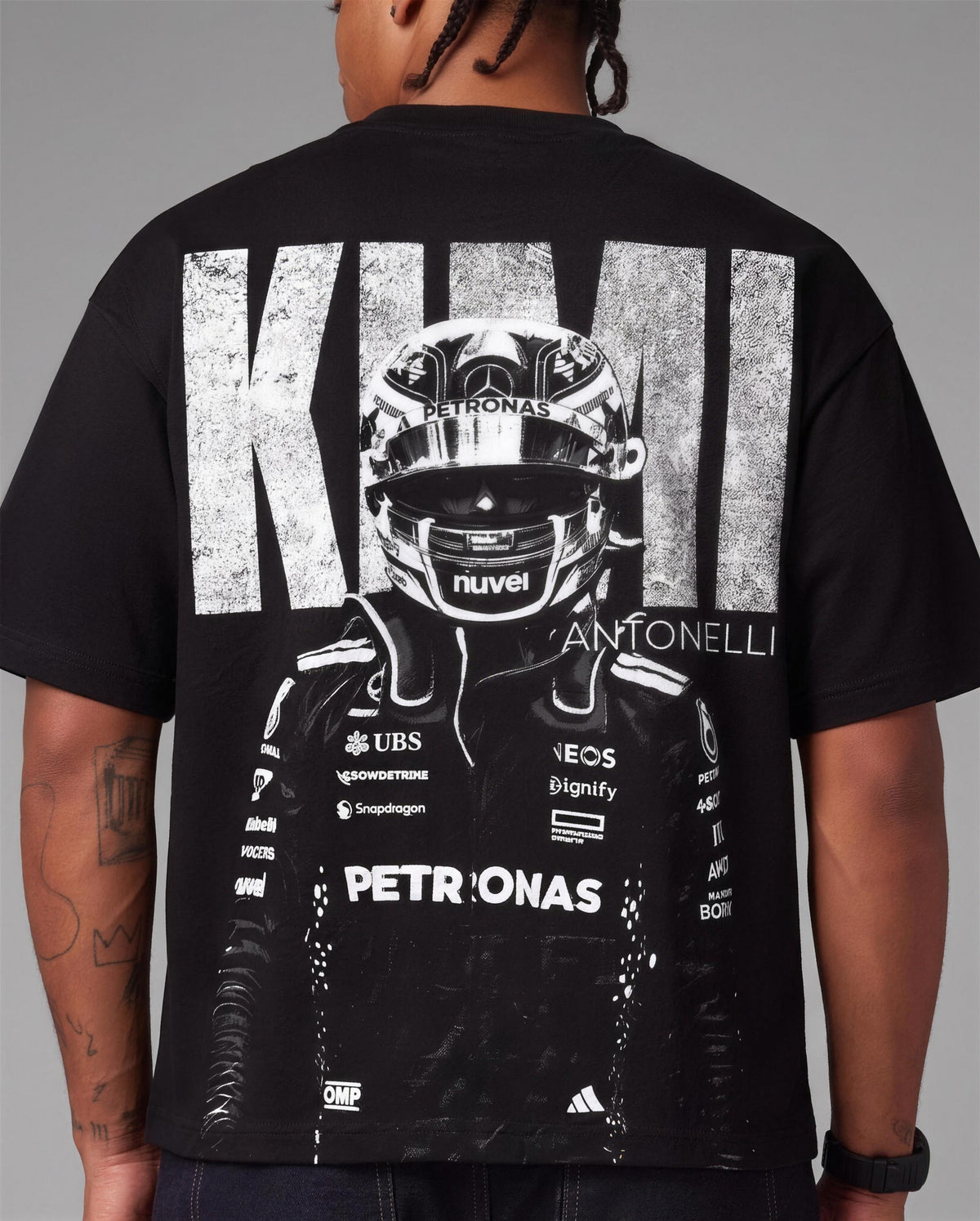 KIMI print close-up