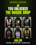 You unlocked the hoodie drop