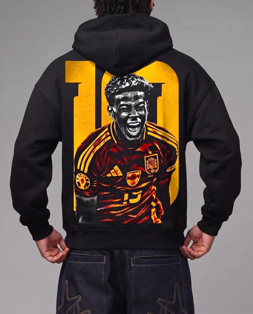 Yamal hoodie, back print