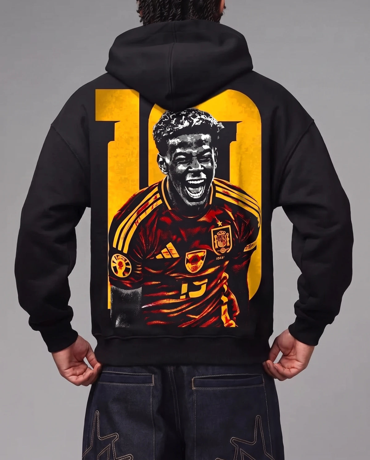 Yamal hoodie, back print